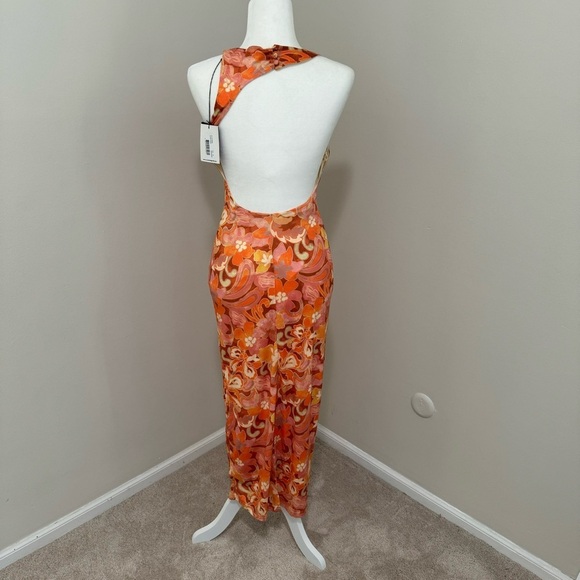 Hansen & Gretel NWT Orange Print Silvie Dress - Picture 8 of 9